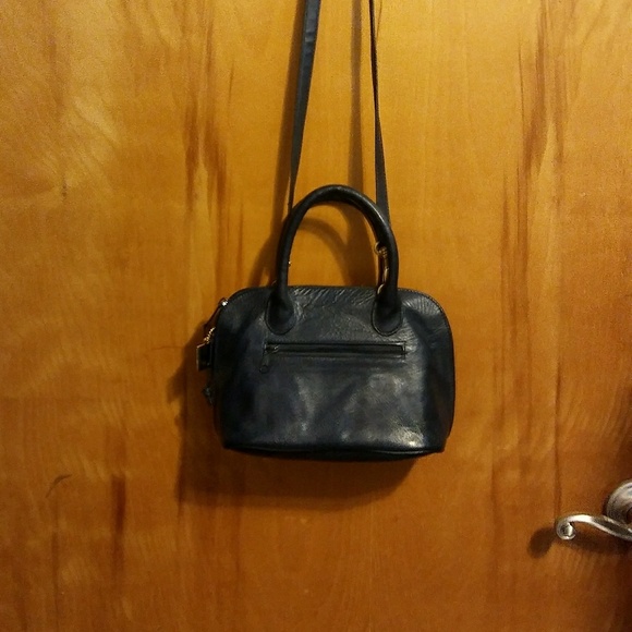 Giani Bernini Handbags - Giani Bernini Navy Blue crossbody convertible smal